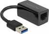 Изображение Delock USB Type-A Network Adapter Gigabit LAN 1 x RJ45 compact black