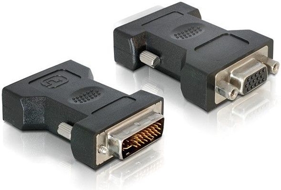 Изображение Delock Adapter VGA 15 Pin female to DVI 24+5 male