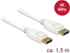 Изображение Delock Cable DisplayPort 1.2 male > DisplayPort male 4K 60 Hz 1.5 m