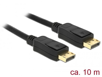 Изображение Delock Cable DisplayPort 1.2 male > DisplayPort male 4K 60 Hz 10 m