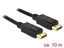 Attēls no Delock Cable DisplayPort 1.2 male > DisplayPort male 4K 60 Hz 10 m