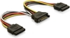 Picture of Delock Cable Power SATA 15 pin  2 x SATA HDD â straight