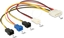 Изображение Delock Cable Power supply Molex 4 pin male > 4 x 2 pin fan (12 V / 7 V / 5 V) 20 cm