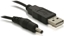 Attēls no Delock USB Power cable to DC 3.5 x 1.35 mm male 1.5 m
