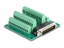 Picture of Delock D-Sub HD 44 pin male to Terminal Block for DIN rail