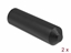 Picture of Delock End Caps with inside adhesive 70 x 20 mm 2 pieces black