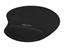Picture of Delock Ergonomic Mouse pad with Gel Wrist Rest black 230 x 202 x 24 mm