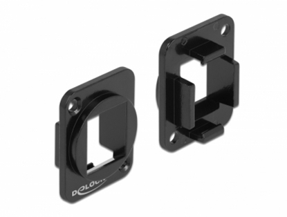 Picture of Delock Keystone Mounting 1 Port for D-type metal