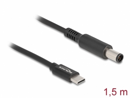 Attēls no Delock Laptop Charging Cable USB Type-C™ male to Dell 7.4 x 5.0 mm male
