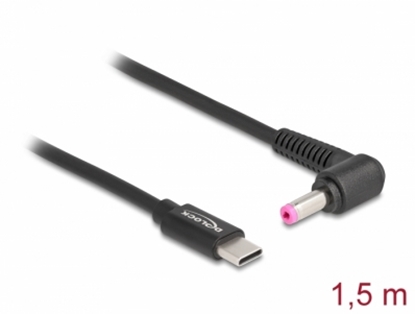 Изображение Delock Laptop Charging Cable USB Type-C™ male to HP 4.8 x 1.7 mm male