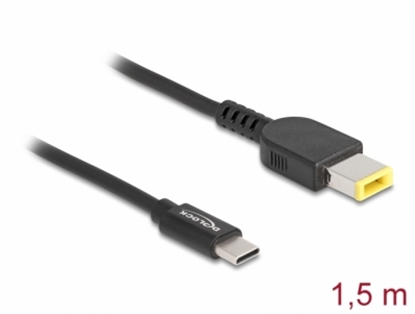 Attēls no Delock Laptop Charging Cable USB Type-C™ male to Lenovo 11.0 x 4.5 mm male