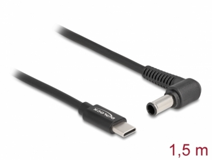 Изображение Delock Laptop Charging Cable USB Type-C™ male to Sony 6.0 x 4.3 mm male