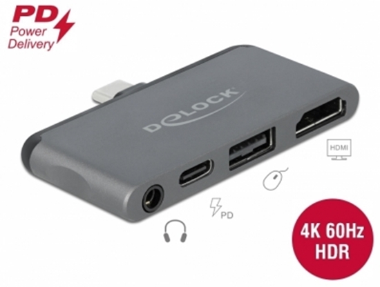 Picture of Delock Mini Docking Station for iPad Pro with 4K 60 Hz