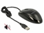 Изображение Delock Optical 3-button USB Desktop Mouse – Silent