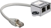 Изображение Delock RJ45 Port Doubler 1 x RJ45 plug to 2 x RJ45 jack (2 x Ethernet)