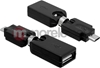 Picture of Delock Rotation adapter USB 2.0-A male  female