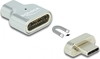 Изображение Delock Thunderbolt™ 3 / USB Type-C™ (DP Alt Mode) 8K 30 Hz Magnetic Adapter male to female