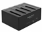 Attēls no Delock USB 3.0 Docking Station for 4 x SATA HDD / SSD with Clone Function