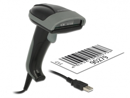 Picture of Delock USB Barcode scanner 1D with connection cable - Line scanner