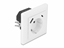 Attēls no Delock Wall Socket with two USB Charging Ports 3.4 A, 1 x USB Type-A and 1 x USB Type-C™