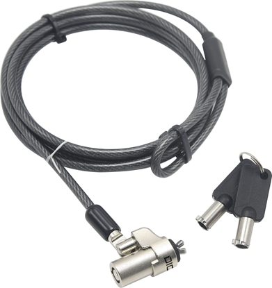 Изображение Dicota Security Cable Wedge lock Ultra Slim - keyed