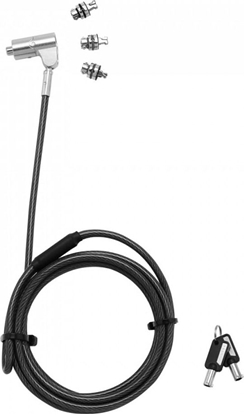 Attēls no Dicota Universal Sec.Cable Lock,3Exchangeable, keyed