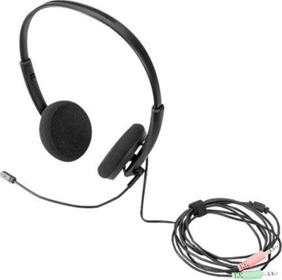 Изображение Digitus On Ear Office Headset with Noise Reduction, 3.5 mm Stereo