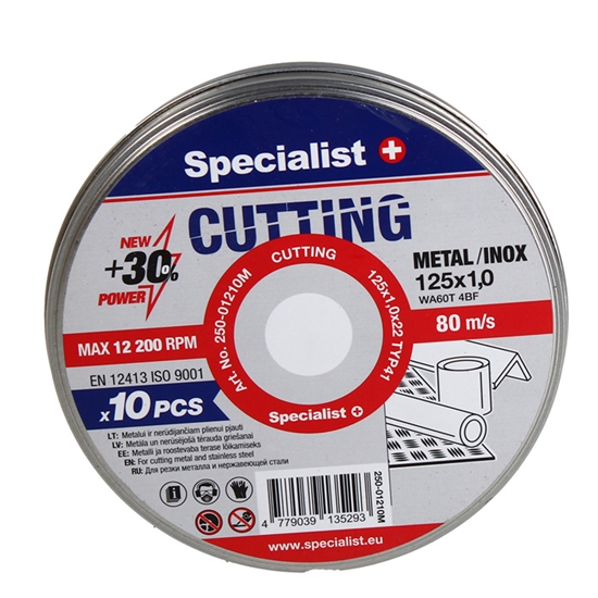 Picture of Disks metālam Specialist Basic 125x1x22mm