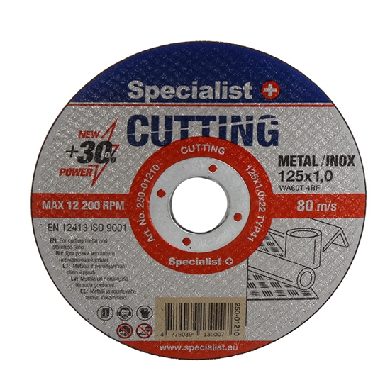 Picture of Disks metālam Specialist Basic 125x1x22mm
