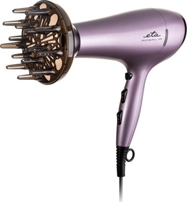 Picture of ETA Hair Dryer 431990000 Rosalia 2200 W, Number of temperature settings 3, Ionic function, Diffuser nozzle, Purple