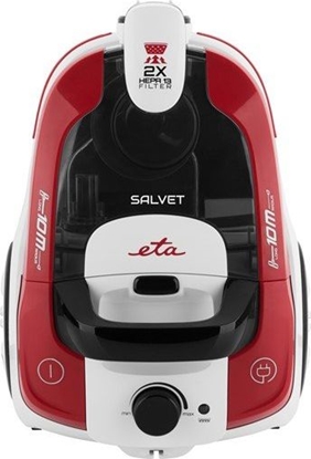 Attēls no ETA Vacuum cleaner Salvet 051390000 Bagless, Power 700 W, Dust capacity 2.2 L, Red