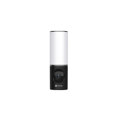 Attēls no EZVIZ | Wall-Light Camera | CS-LC3-A0-8B4WDL | 4 MP | 2.8mm | IP65 | H.265 / H.264 | Built-in eMMC slot, 32 GB | Black/White