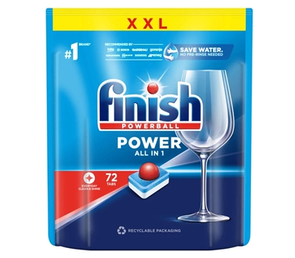 Pilt FINISH POWER ALL-IN-1 FRESH - Dishwasher tablets x 72