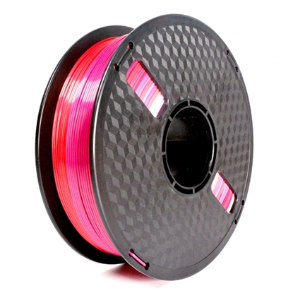 Attēls no Flashforge Filament, PLA Silk Rainbow | 3DP-PLA-SK-01-RP | 1.75 mm diameter, 1kg/spool | Red/Purple