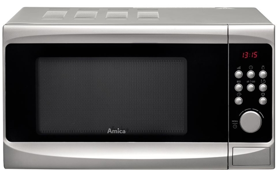 Picture of Amica AMG20E70GSV 20l 700W freestanding microwave oven