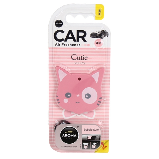 Picture of Gaisa atsv. Auto Aroma Car Cutie Cat Bubble Gum