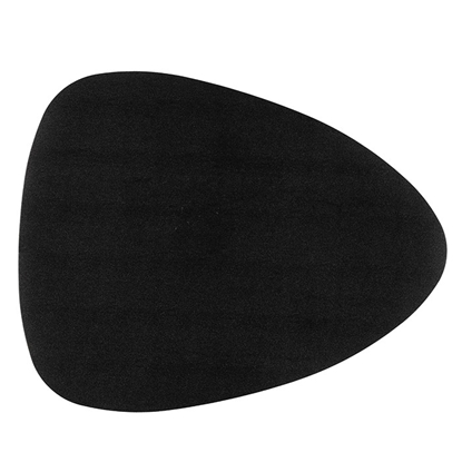 Attēls no Galda paliktnis 4Living Stone melns 31x42cm