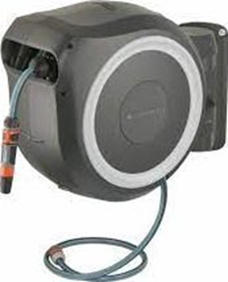 Picture of Gardena Wall-mounted Hose Box RollUp L (white) 30 m