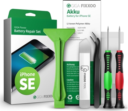 Attēls no GIGA Fixxoo iPhone SE Battery Repair Kit  (1. Generation/2015)