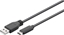 Изображение Kabel USB Goobay USB-A - USB-C 1 m Czarny (55466)