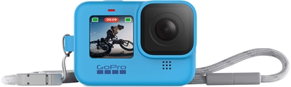 Attēls no GoPro sleeve + lanyard Hero9/Hero10/Hero11 Black, blue