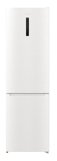 Picture of Gorenje | Refrigerator | NRK6202AW4 | Energy efficiency class E | Free standing | Combi | Height 200 cm | No Frost system | Fridge net capacity 235 L | Freezer net capacity 96 L | Display | 38 dB | White