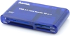 Picture of Hama USB 2.0 Multi Card Reader 35 in  1, blue             55348