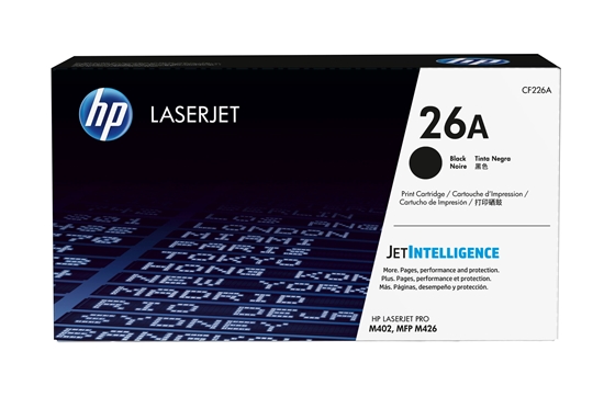 Picture of HP 26A Black Original LaserJet Toner Cartridge
