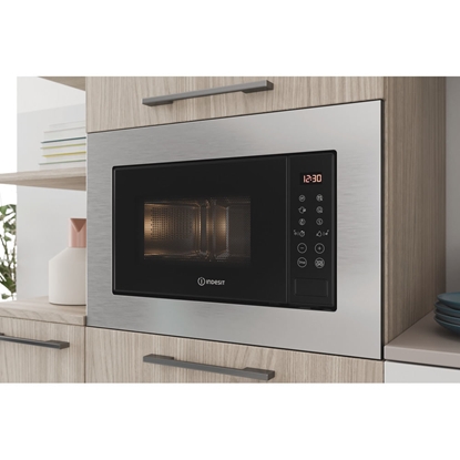 Picture of Indesit MWI 120 GX Built-in Grill microwave 20 L 800 W Stainless steel