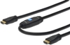 Picture of Kabel połączeniowy HDMI HighSpeed z Ethernetem ze wzmacniaczem 4K 30Hz UHD HDMI A/A M/M 20m