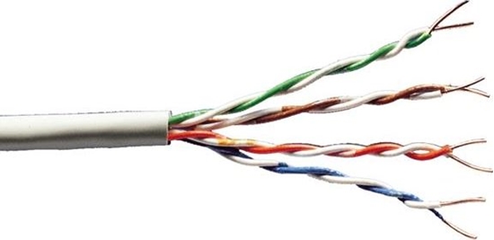 Picture of Digitus DIGITUS DK-1511-P-1-1 Kabel U/UTP kat.5E linka DIGITUS AWG 24/7 szara r.100 m, 15 LGW