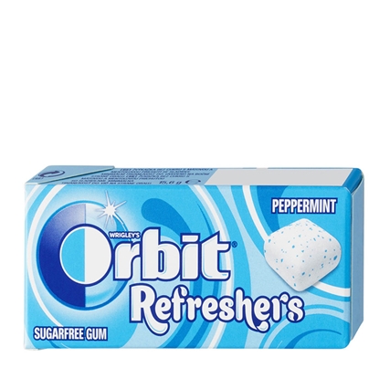 Attēls no Košļ.gumija Orbit Refresher's Peppermint 15,6g