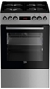 Изображение Beko FSM52331DXDT cooker Freestanding cooker Gas Black, Stainless steel A