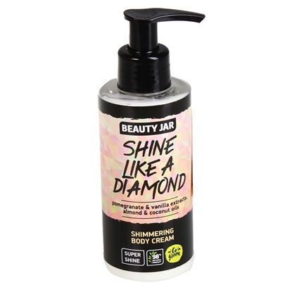 Attēls no Ķermeņa krēms Beauty Jar dabīgs SHINE LIKE A DIAMOND, ar spī